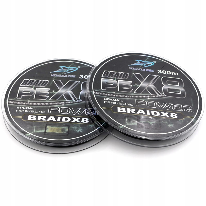 Plecionka Wędkarska BRAID PE x8 splotów MOCNA 300m 0,16 22,4kg