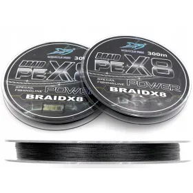 Plecionka Wędkarska BRAID PE x8 splotów MOCNA 300m 0,10 16kg