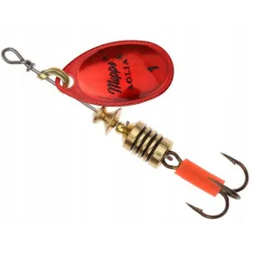 Błystka Blaszka Mepps AGLIA PLATINUM Red 3/6,5g