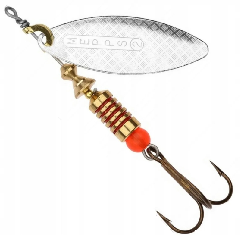 Błystka Blaszka Mepps Aglia Long Srebrna 3/11,5g