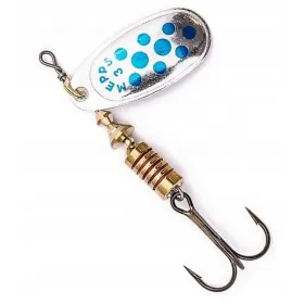 Błystka Blaszka Mepps Comet Decore Srebrny/Niebieskie Kropki 3/6,5g