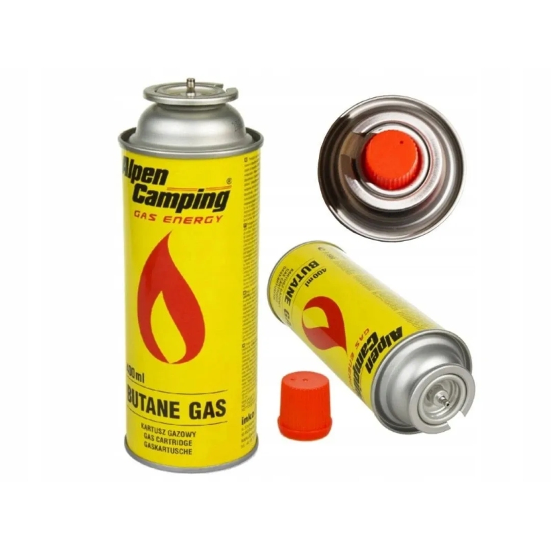 KARTUSZ NABÓJ GAZOWY DO KUCHENKI WKŁAD 400ml