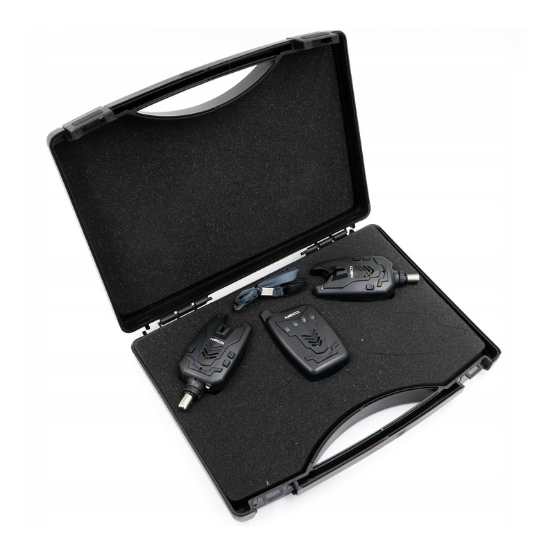 Zestaw sygnalizatorów brań z centralka Neco GX-Pro 102 2+1