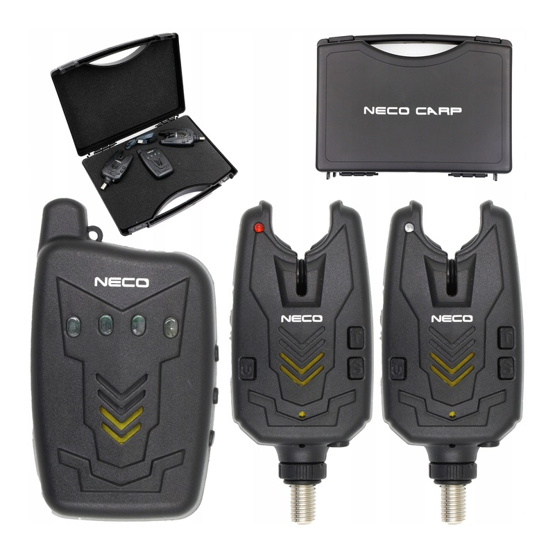 Zestaw sygnalizatorów brań z centralka Neco GX-Pro 102 2+1