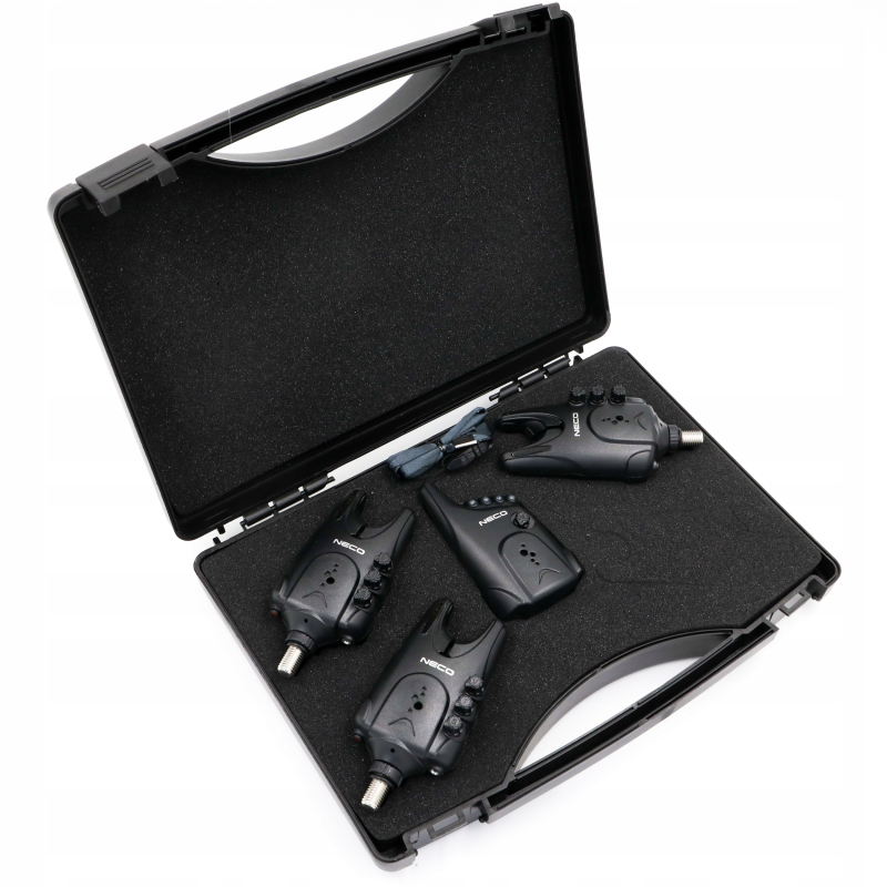 Zestaw sygnalizatorów brań z centralka Neco ZF-Pro 103 3+1