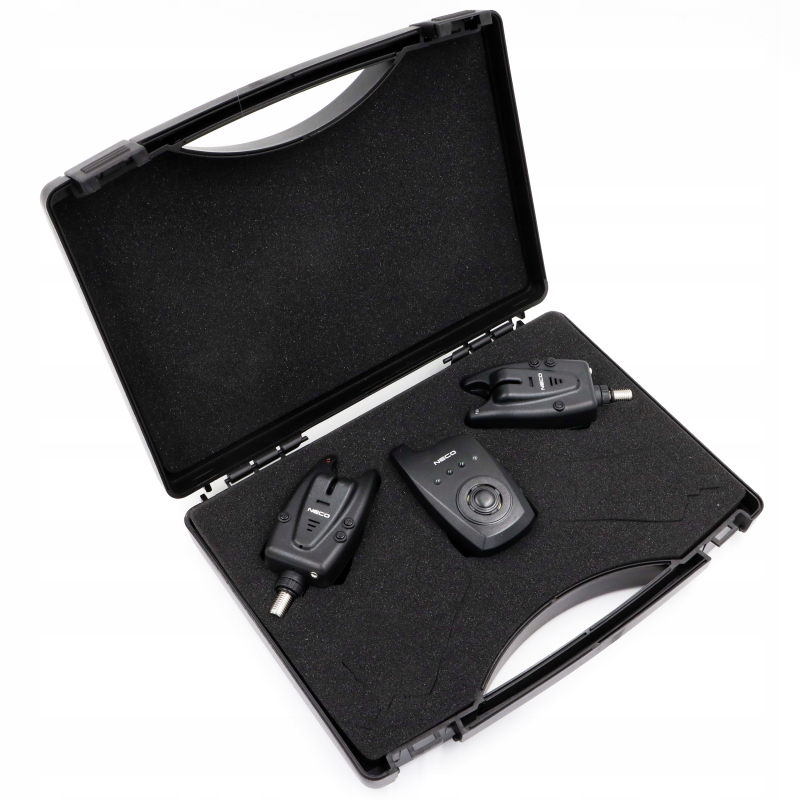 Zestaw sygnalizatorów brań z centralka Neco DX-Pro 102 2+1