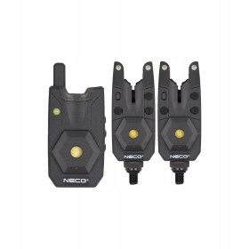Zestaw sygnalizatorów brań z centralka Neco Base-X 102 2+1