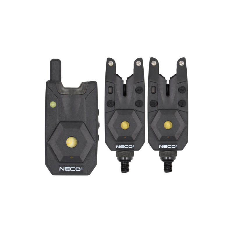 Zestaw sygnalizatorów brań z centralka Neco Base-X 102 2+1