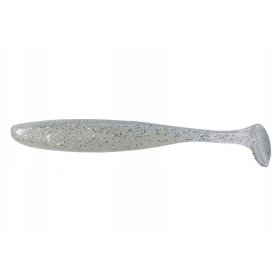 Guma Keitech Shiner 4'/10cm 1szt CLEAR SILVER GLOW