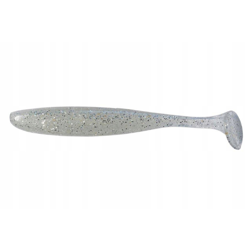 Guma Keitech Shiner 4'/10cm 1szt CLEAR SILVER GLOW