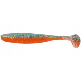 Guma Keitech Shiner 4'/10cm 1szt CLEAR ORANGE