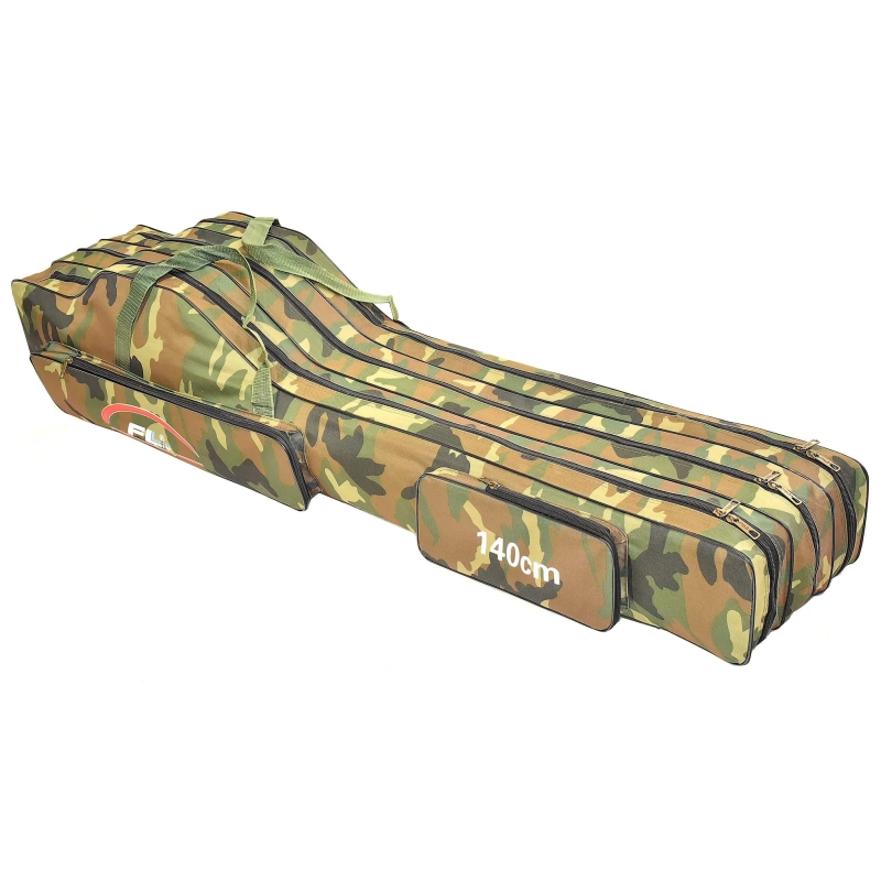 Pokrowiec wędkarski 3 komory moro 100cm