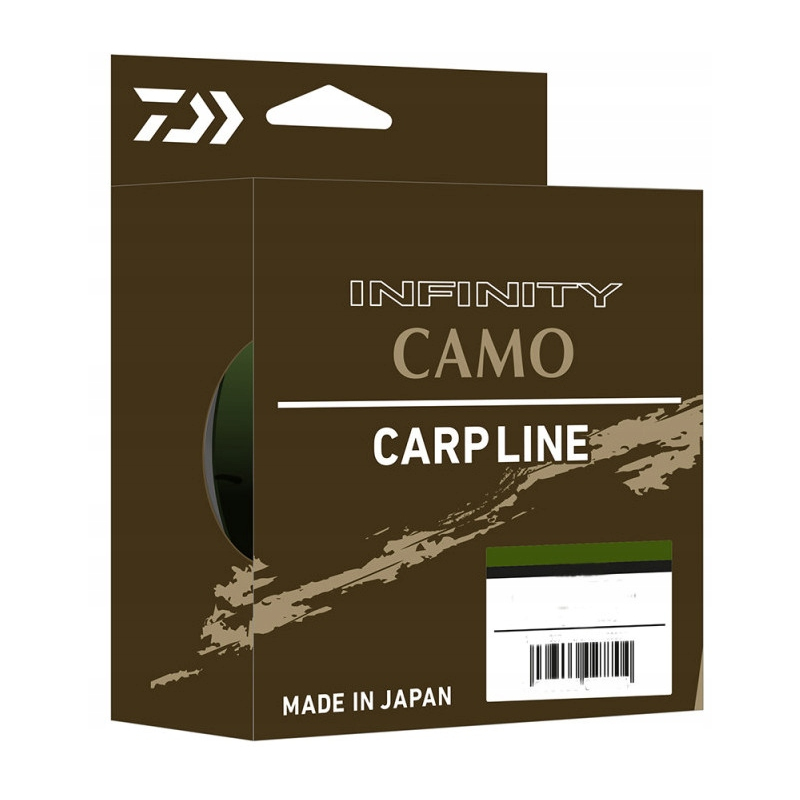 Żyłka Daiwa Infinity Camo Brązowa 500m 0.410mm 11,6 kg
