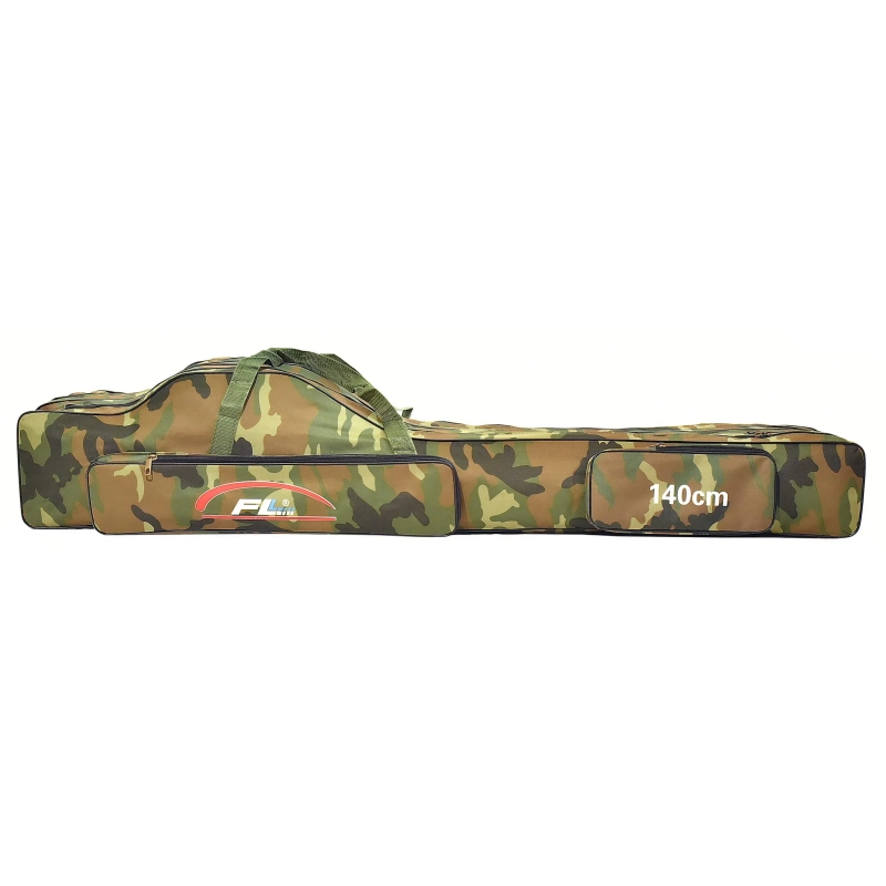 Pokrowiec wędkarski 3 komory moro 130cm