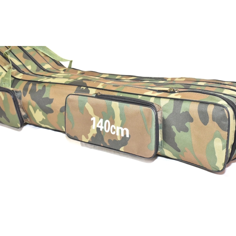 Pokrowiec wędkarski 3 komory moro 150cm