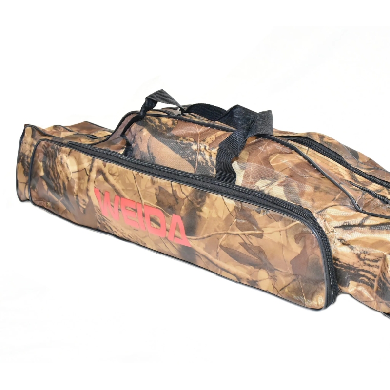 Pokrowiec wędkarski 2 komory camo 130cm