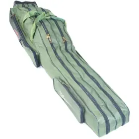 Pokrowiec wędkarski 2 komory zielony 115cm