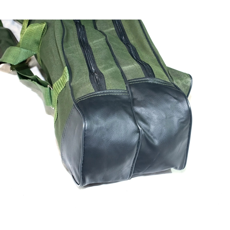 Pokrowiec wędkarski 2 komory zielony 115cm