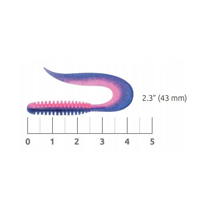 PRZYNĘTA GUMA SELECT KOPYTO TWISTER FREEK 4,5CM KOLOR 045 OP 8SZT