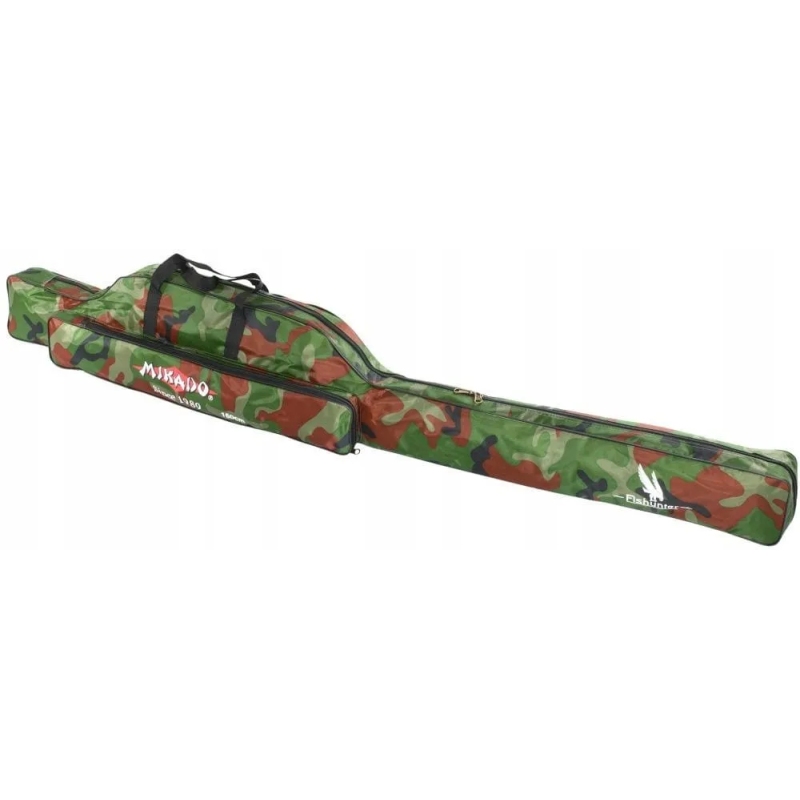 Pokrowiec wędkarski mikado 1 komora camo 130cm