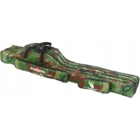 Pokrowiec wędkarski mikado 3 komory camo 160cm