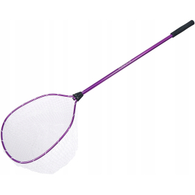 Podbierak Wędkarski Favorite Arena Fioletowy 51x46 cm/150 cm Nylowony