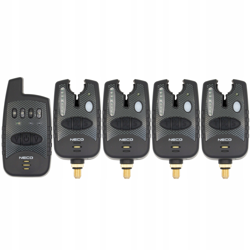 Zestaw sygnalizatorów brań z centralka NX 4+1