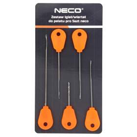 ZESTAW DO KULEK IGŁA WIERTŁO SZYDŁO DO PELETU NECO PRO 5szt.