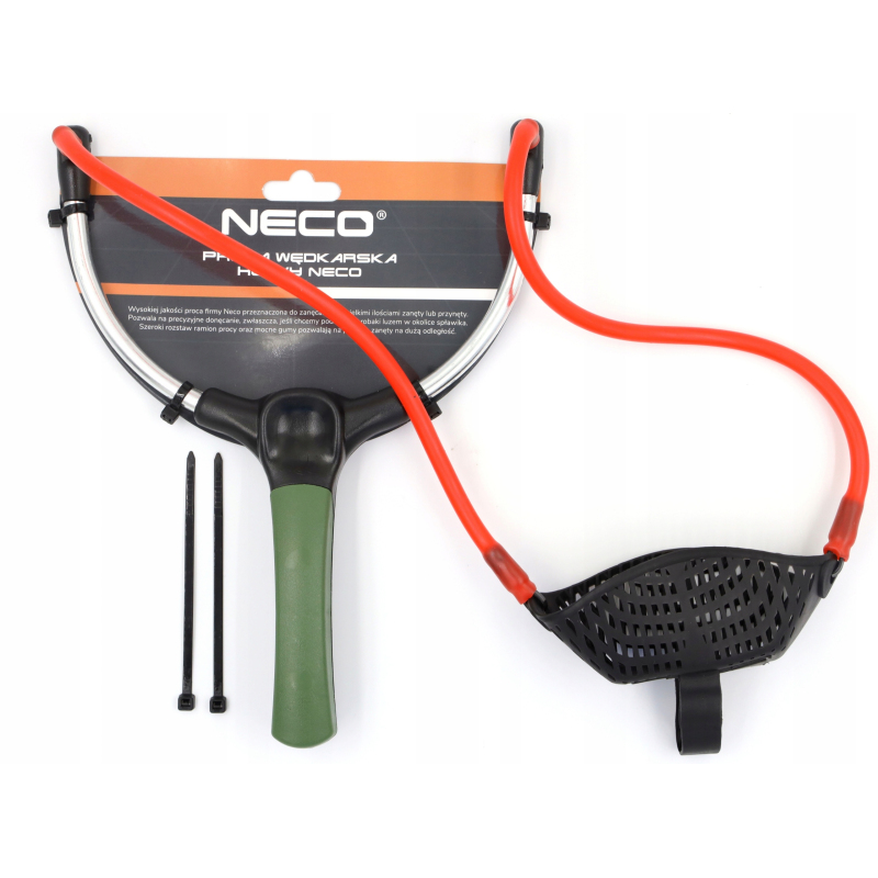 PROCA ZANĘTOWA WĘDKARSKA Z KOSZYCZKIEM GRUNT KULKI NECO