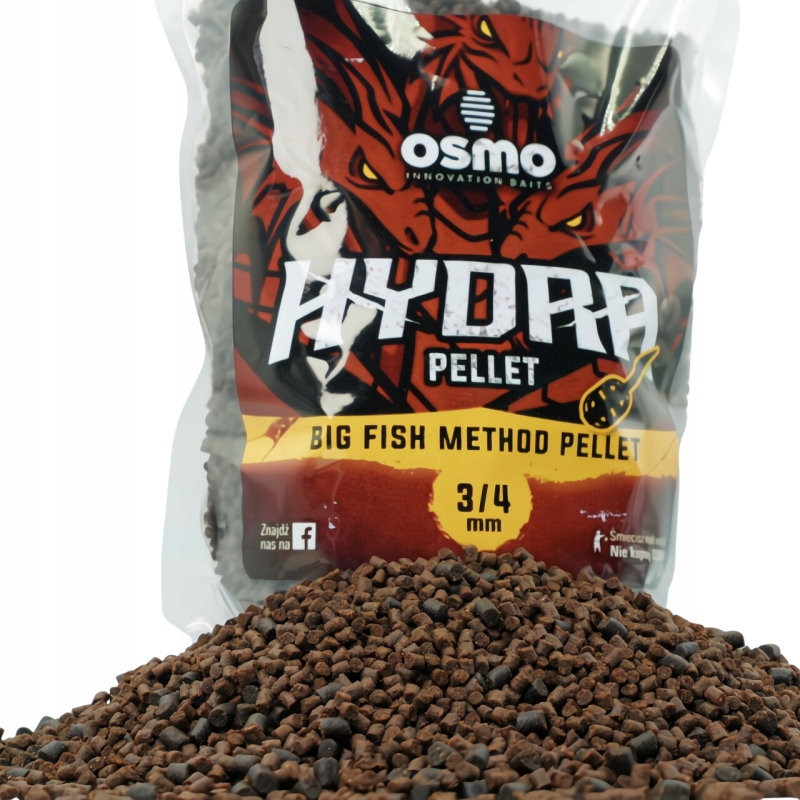 Pellet Osmo Hydra Big Fish 3/4mm - 800g