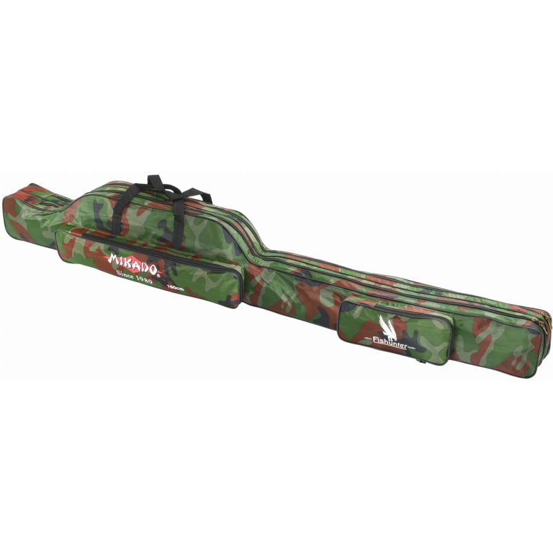 Pokrowiec na wędki - wędk. 2 komorowy 140cm - camo