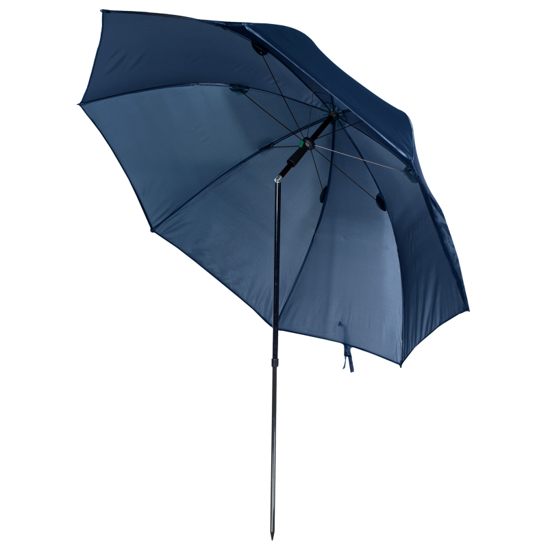 PARASOL WĘDKARSKI WODOSZCZELNY REGULOWANY KĄT 220cm NAVY BLUE PARASOL WĘDKARSKI WODOSZCZELNY REGULOWANY KĄT 220cm NAVY BLUE
