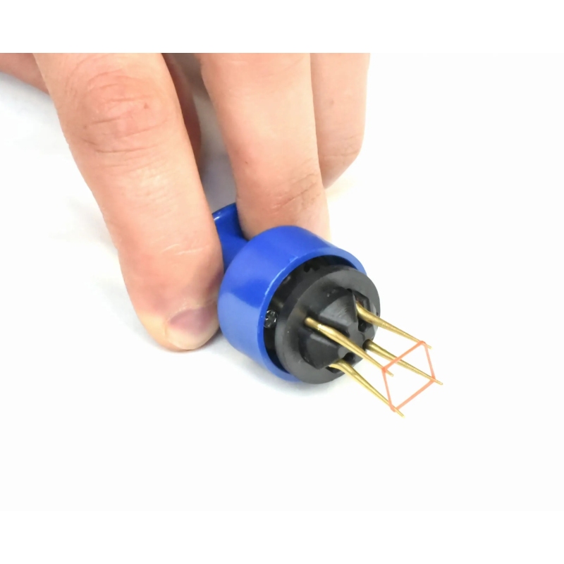 Przyrząd do zakładania pelletu gumki