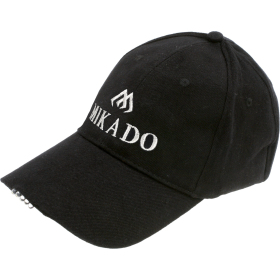 Czapka z daszkiem - LED czarna