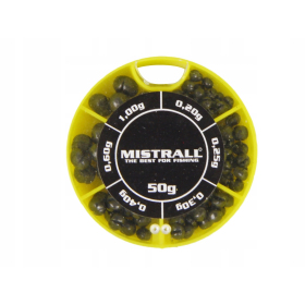 Mistrall śruciny ołowiane drobne 50g