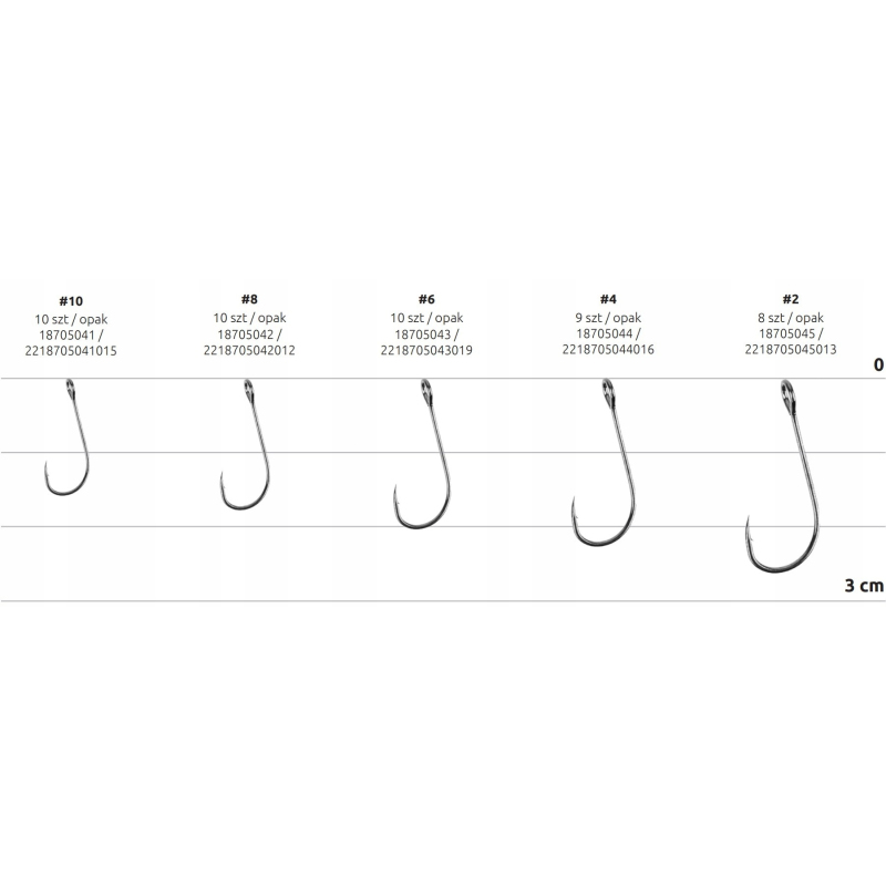 Select haczyk micro jig special nr 10 10szt./opak Select haczyk micro jig special nr 10 10szt./opak