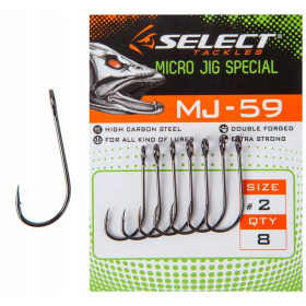 Select haczyk micro jig special nr 8 10szt./opak