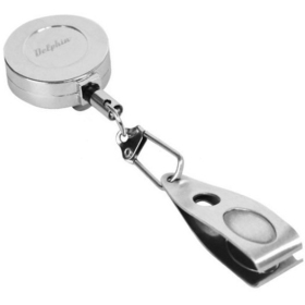 Delphin obcinaczki wędkarskie z klipsem