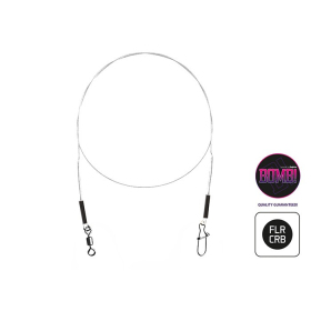 Delphin przypon fluorocarbonowy z krętlikiem i agrafką 20cm 7kg