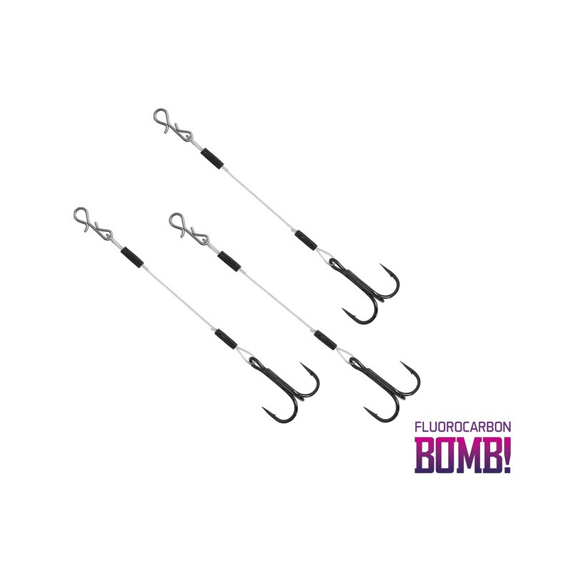 Delphin fluorocarbon twisto rigs rozm.4 10cm