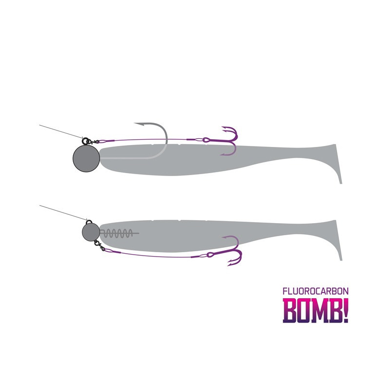 Delphin wolfram twisto rigs rozm.8 6cm