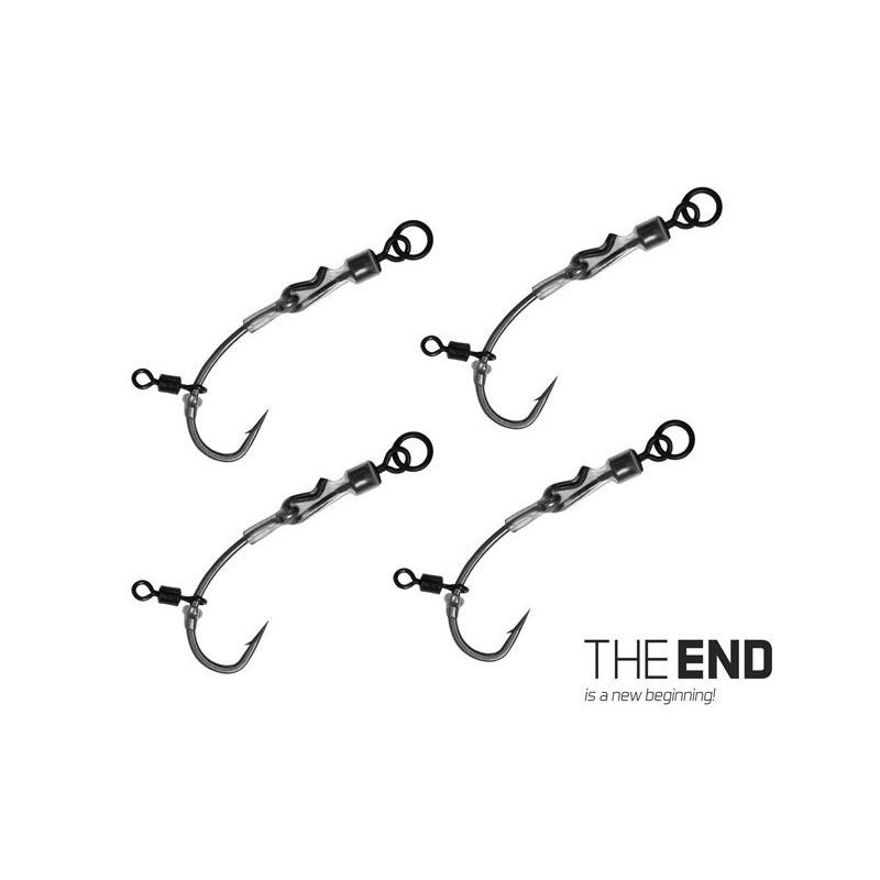 Delphin zestaw karpiowy ronnie rig rozm.4