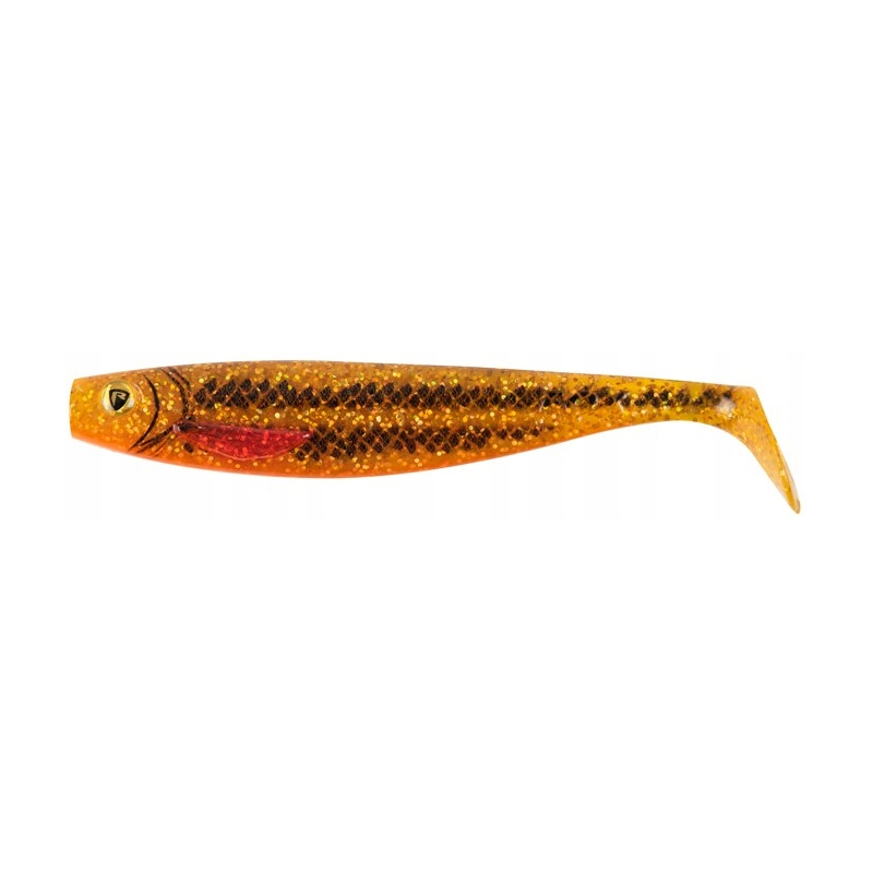 FOX GUMA RAGE PRO SHAD 10cm UV GOLDIE