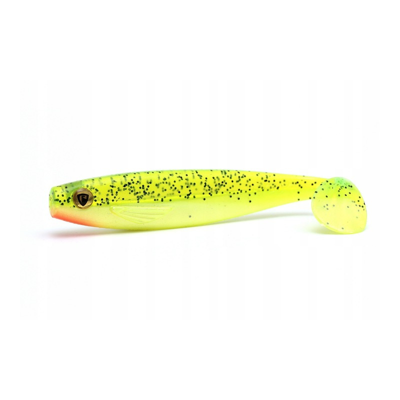 FOX GUMA RAGE PRO SHAD 10cm UV Lemon Tiger
