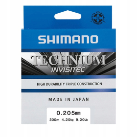 Żyłka Shimano Technium Invisitec 0,165mm 300m