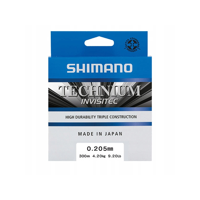 Żyłka Shimano Technium Invisitec 0,165mm 300m Żyłka Shimano Technium Invisitec 0,165mm 300m