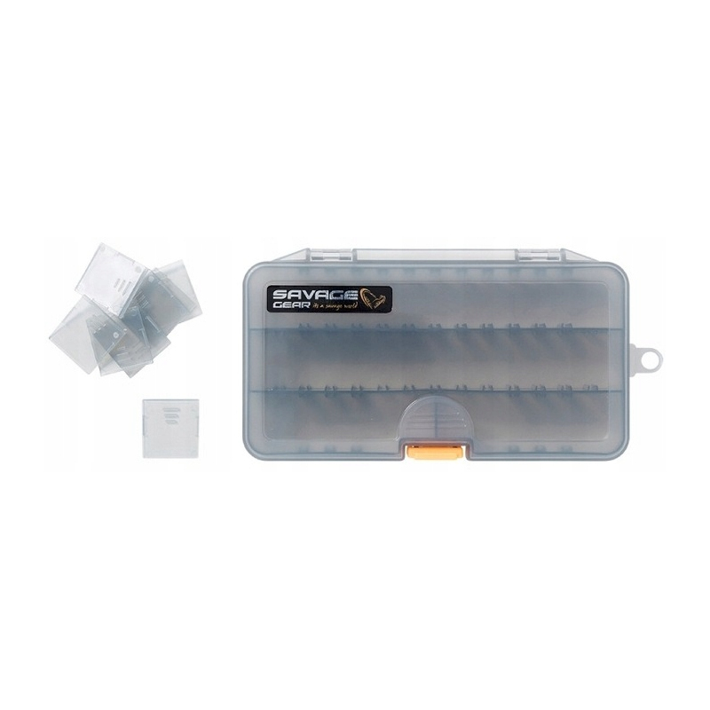 Pudełko Savage Gear 76774 odcienie szarości i srebra