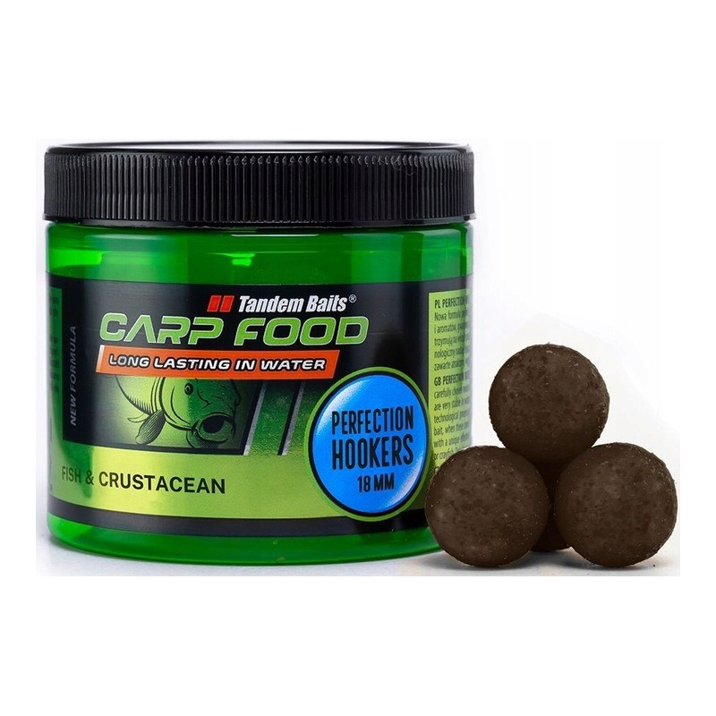 Kulki proteinowe haczykowe Hookers ryba & skorupiak 18mm Kulki proteinowe haczykowe Hookers ryba & skorupiak 18mm