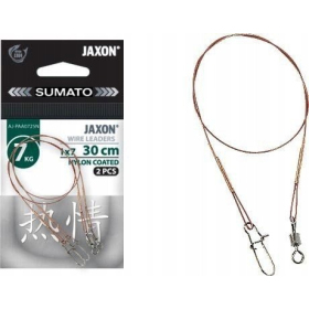 Przypon Jaxon Sumato 1x7 stal 7 kg 20 cm nylon