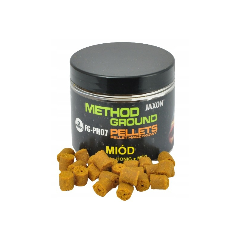 Pellets Haczykowy Method Ground Jaxon 8mm Miód Pellets Haczykowy Method Ground Jaxon 8mm Miód
